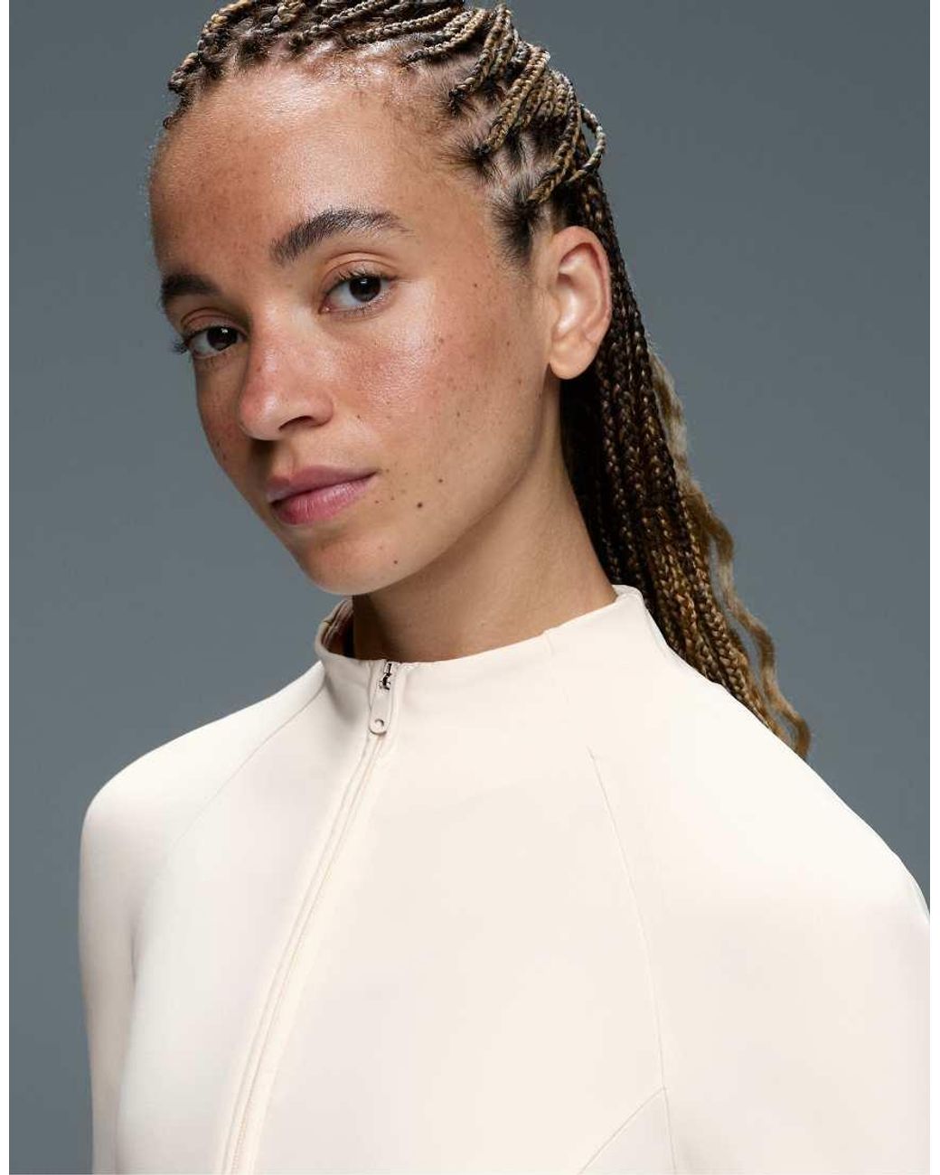 Oysho White Light Warm Jacket