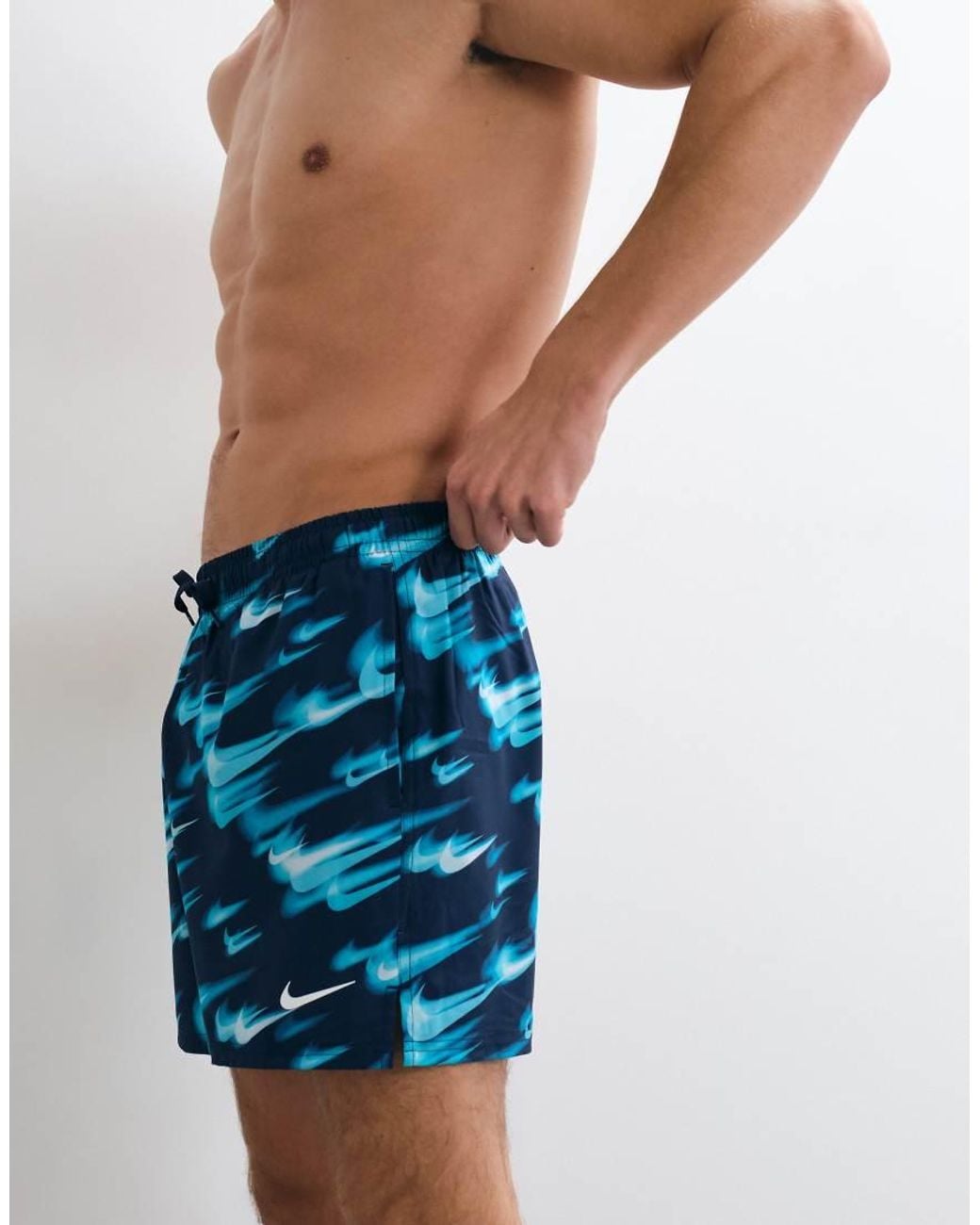 Nike Blue Nike Swim 5"" Volley Short for men