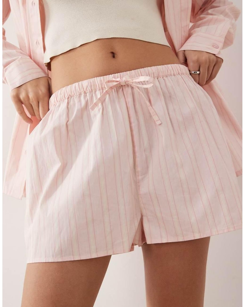 Miss Selfridge Natural Shorts Co-ord
