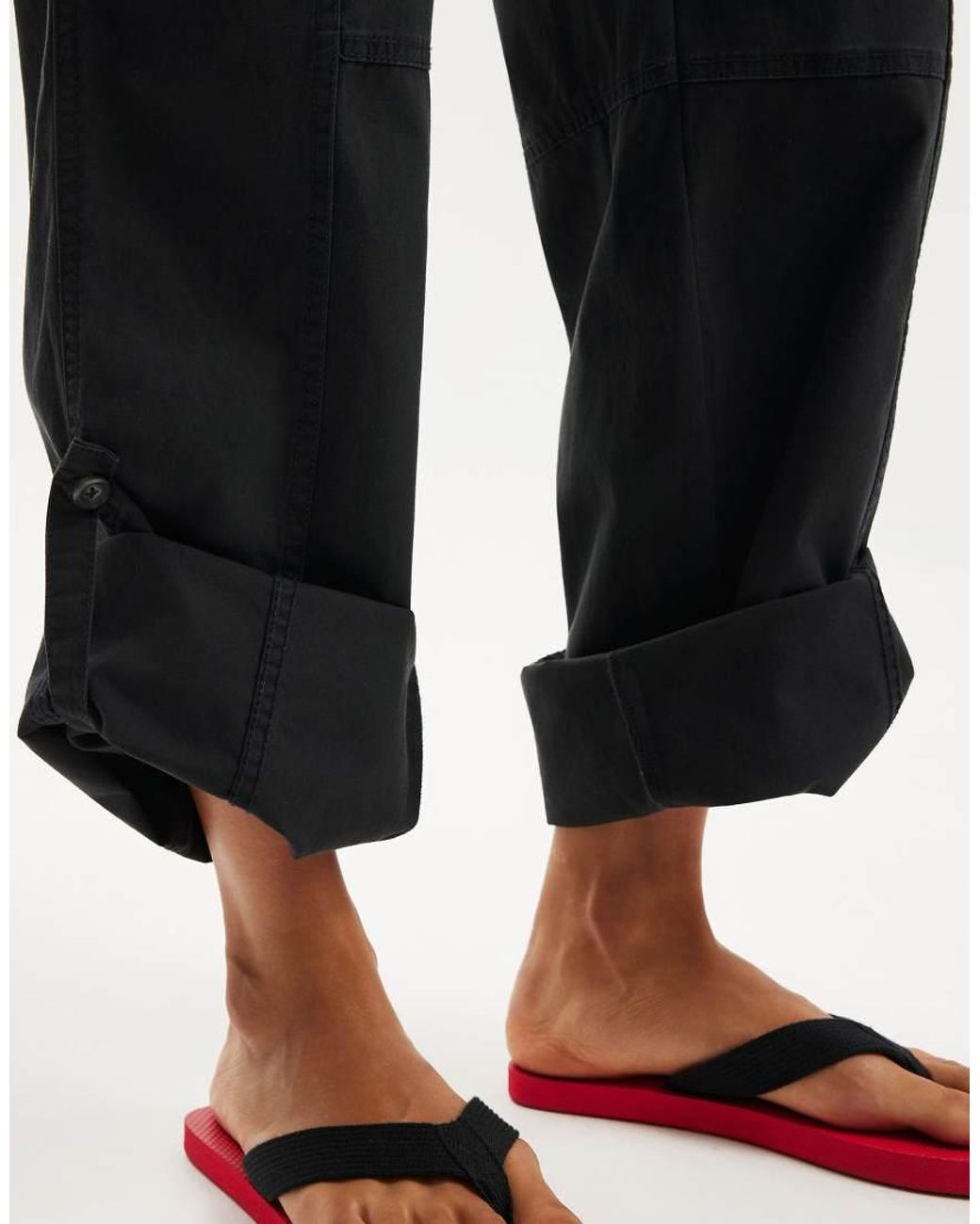 Cotton On White Lexi Low Rise Utility Pant