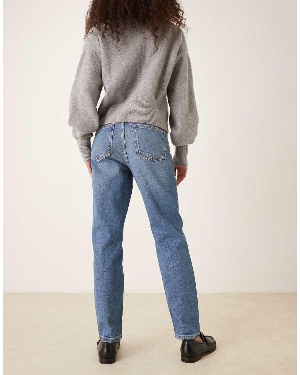 Mango Blue Newmom Mom Jean