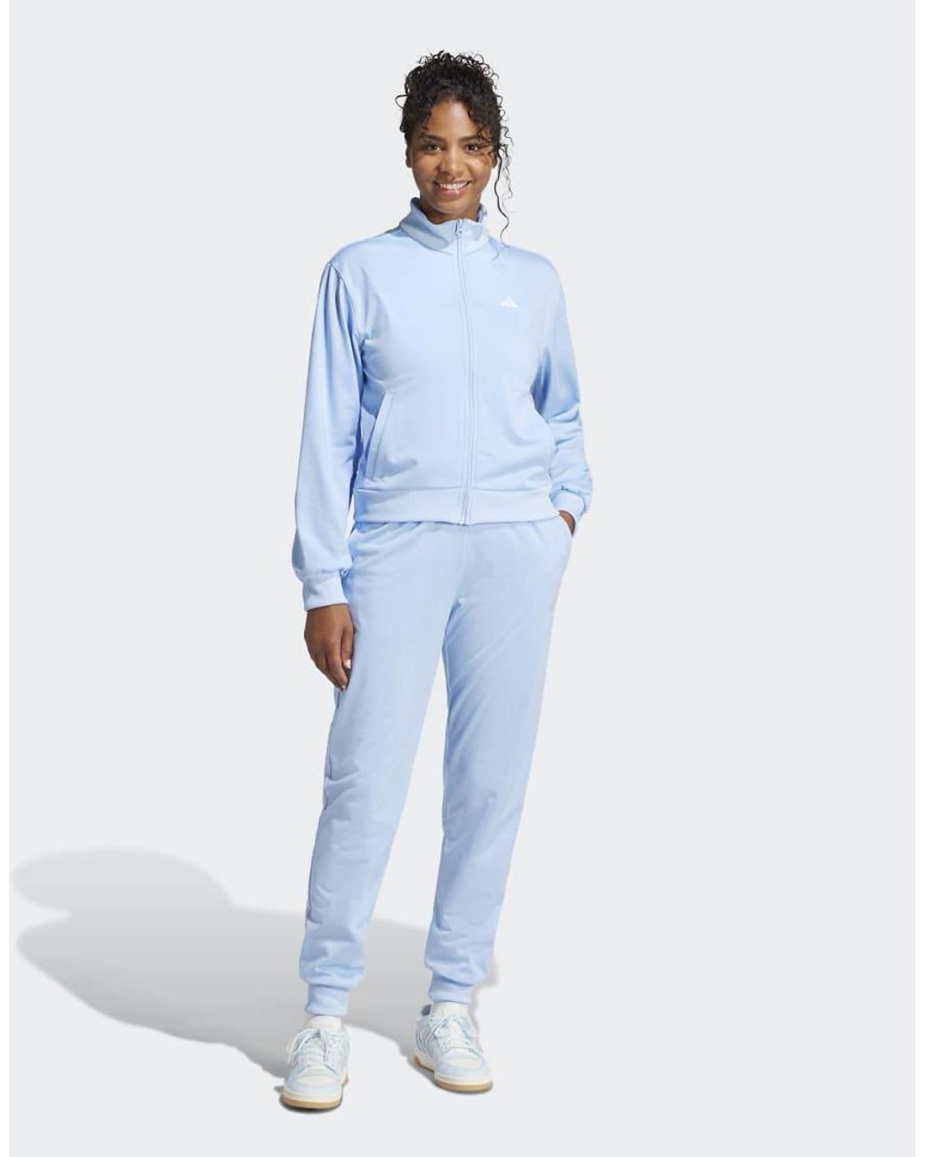 Adidas Originals Blue Essentials Feel Cozy Track Suit