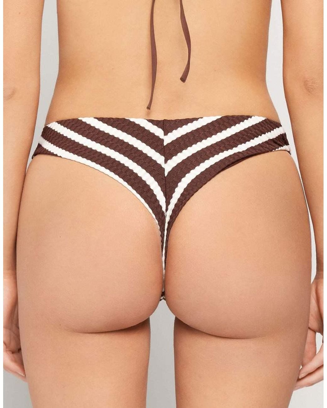 Tezenis Multicolor Desert Stripes Brazilian Bikini Bottoms