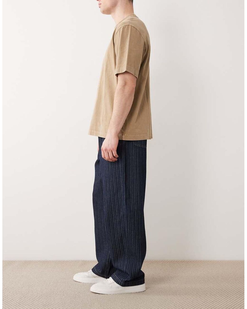 ASOS Natural Loose Lightweight Jeans for men
