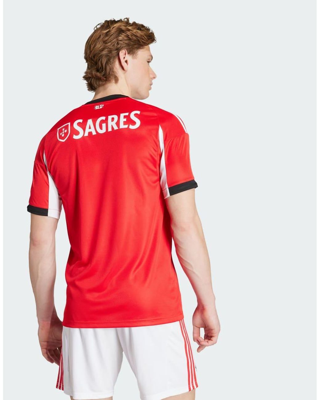 Adidas Benfica 25/26 in het Red voor heren