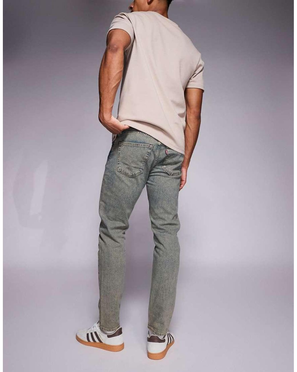 Levi's Gray 512 Slim Tapered Jeans for men