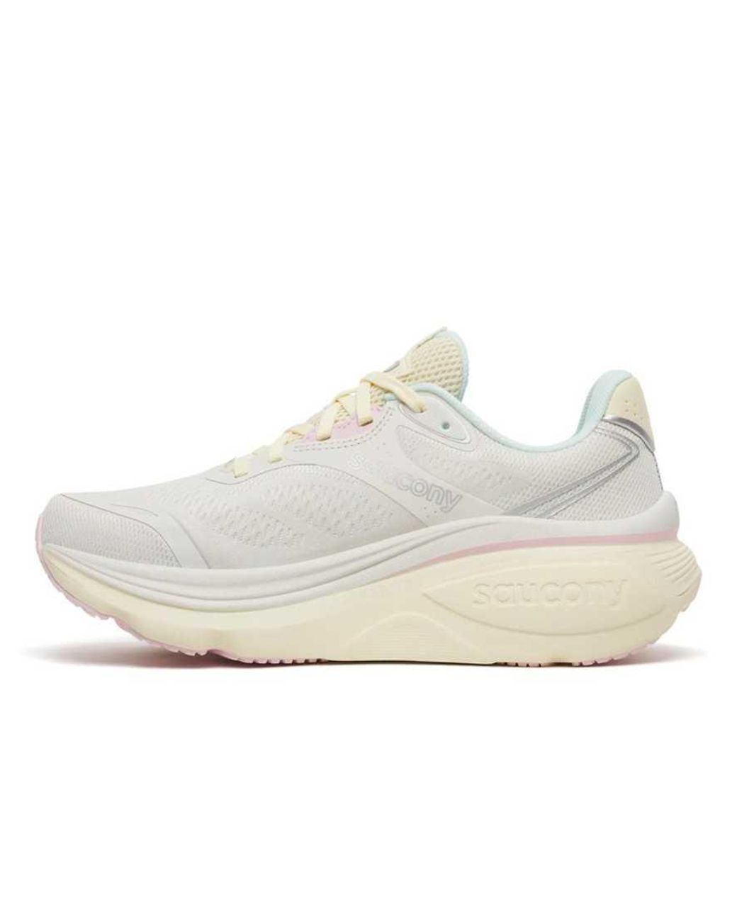 Saucony White Hurricane 26