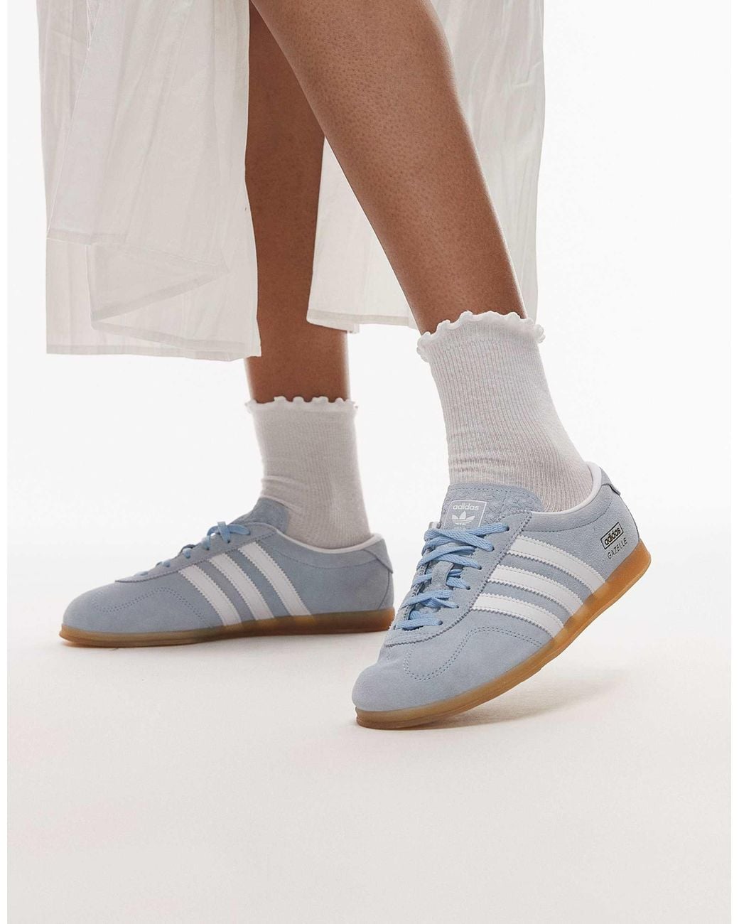 adidas gazelle silver green womens adidas Gazelle Indoor - Women's main image 1