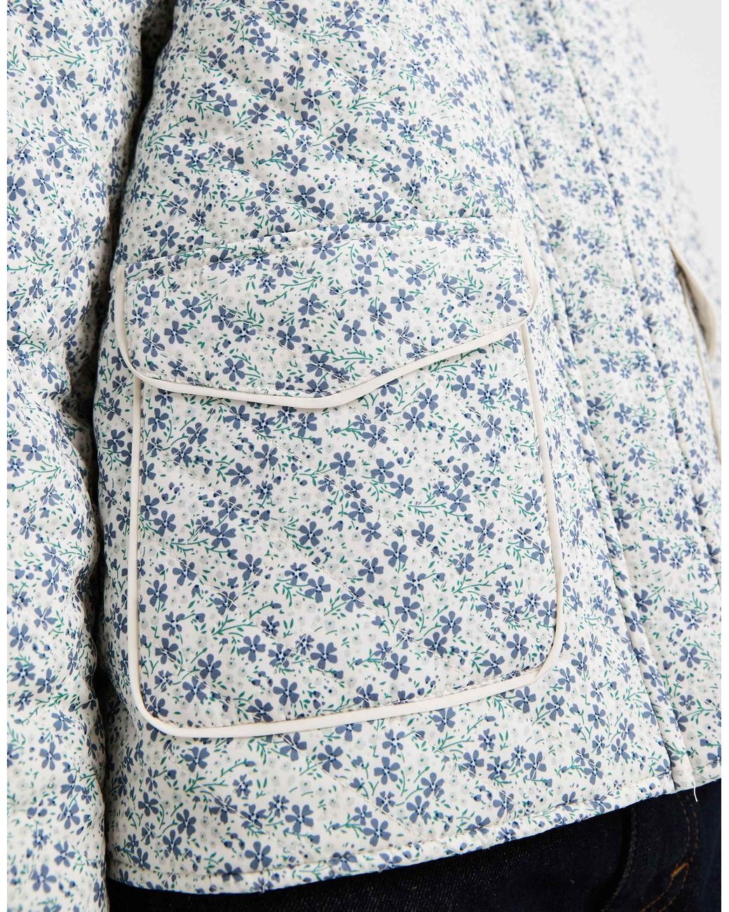 ONLY Gray Quilted Jacket