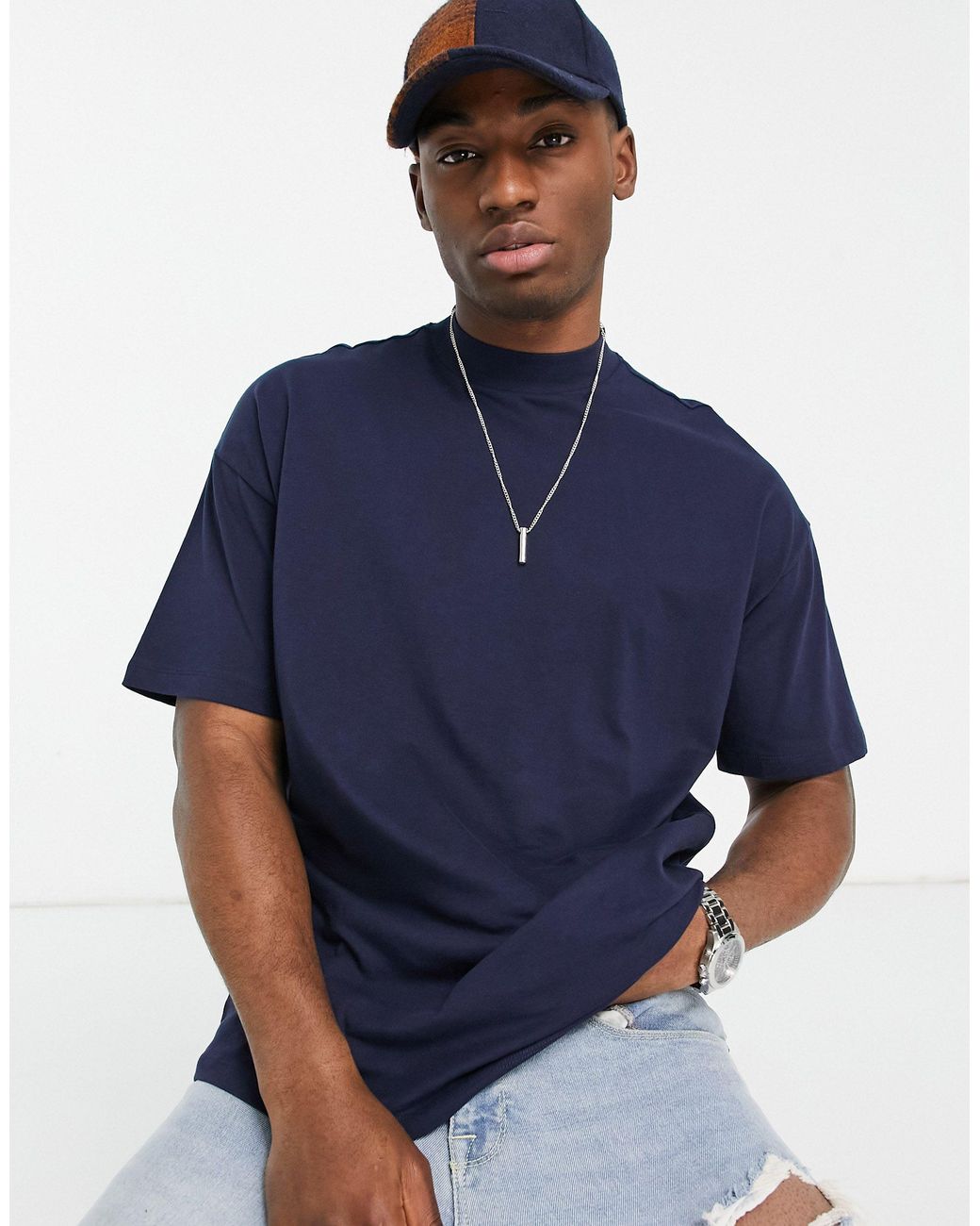 New Look Oversized Turtle Neck T-shirt 