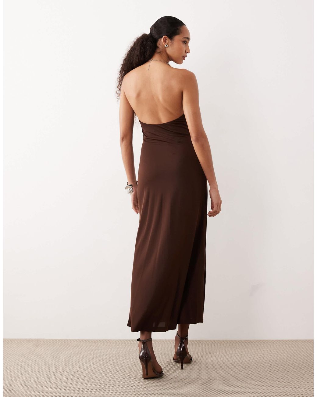 Mango Brown – maxikleid