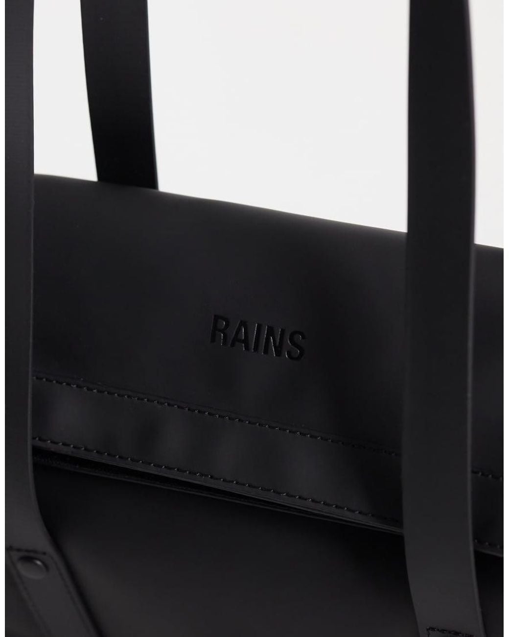 Rains White 12860 Waterproof 2 Way Crossbody/Shoulder Bag