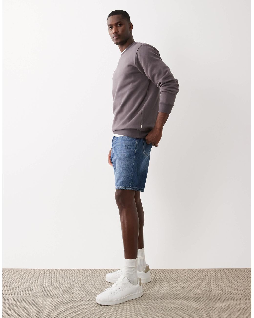 Sweat - pétrole Only & Sons pour homme en coloris Gray