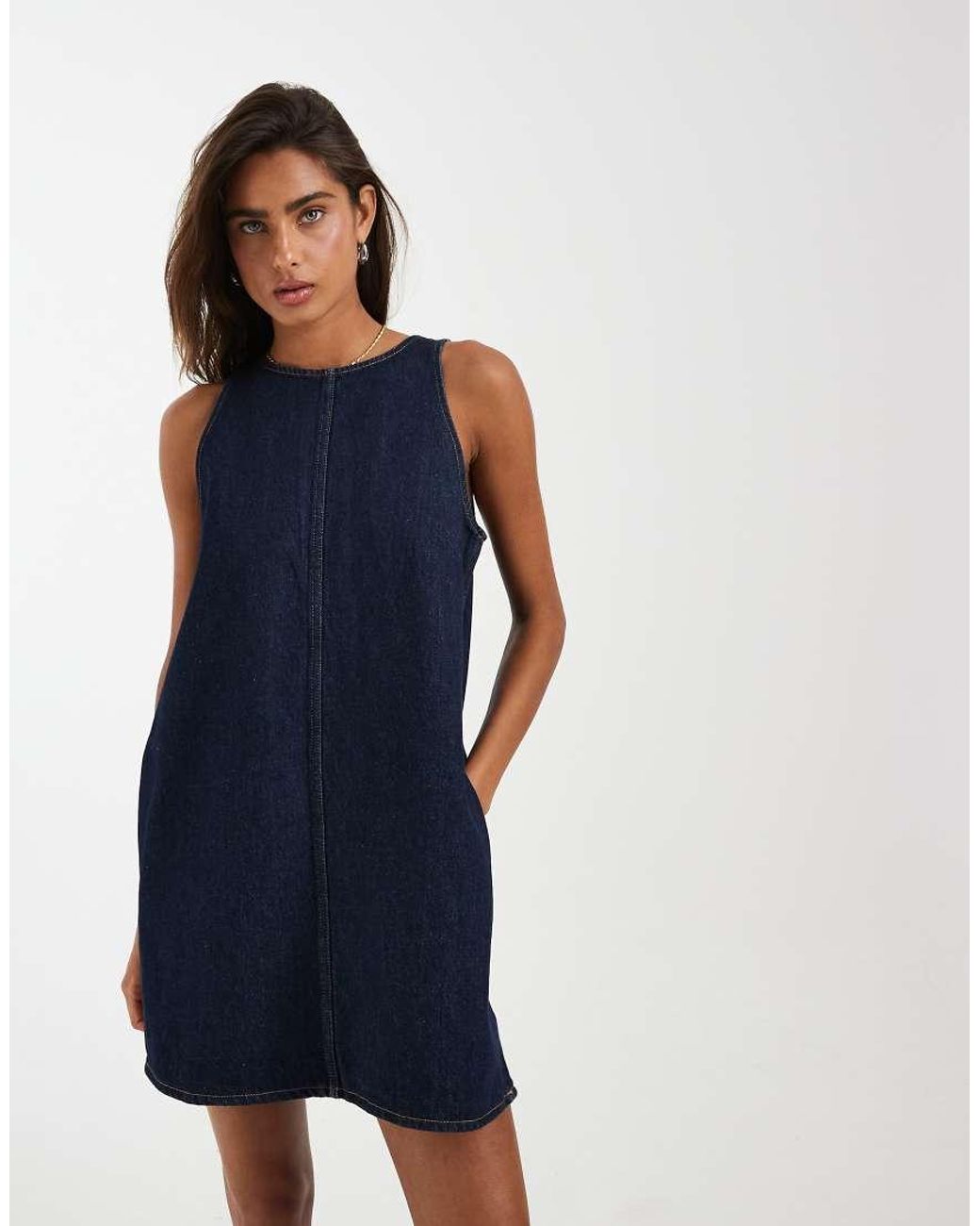 Levi's Blue 90S Denim Shift Dress