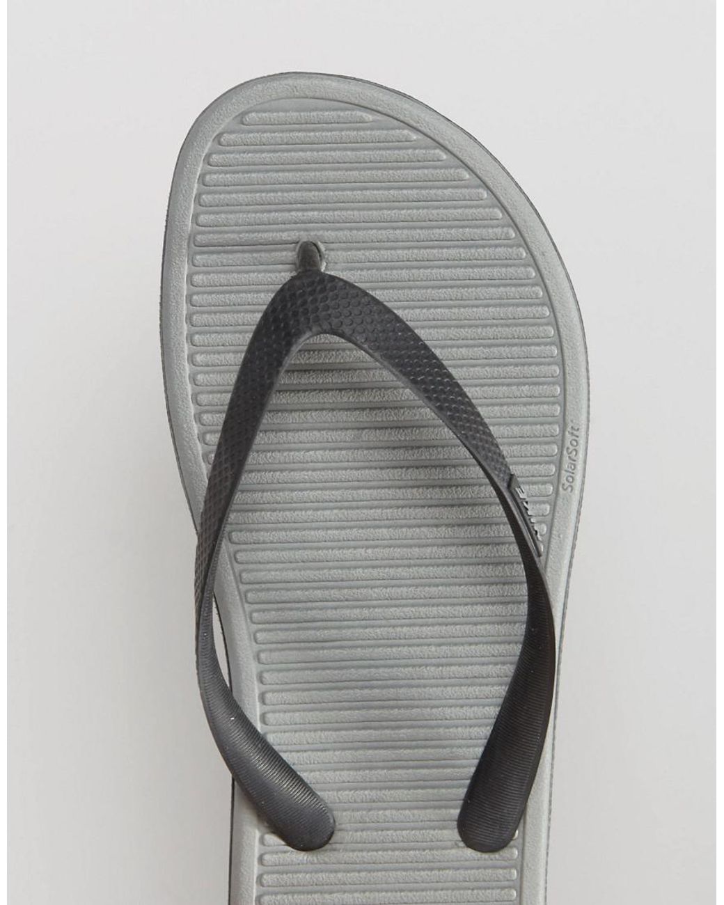 Nike Solarsoft Thong Flip Flops 488160-090 in Black for Men | Lyst Australia