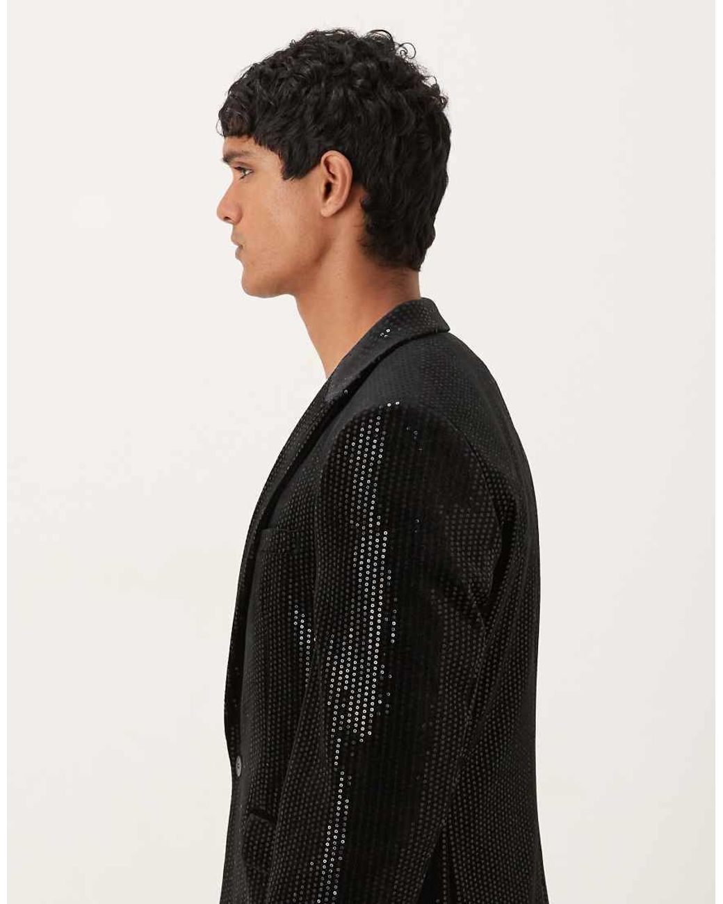 ASOS Black Slim Suit Jacket for men
