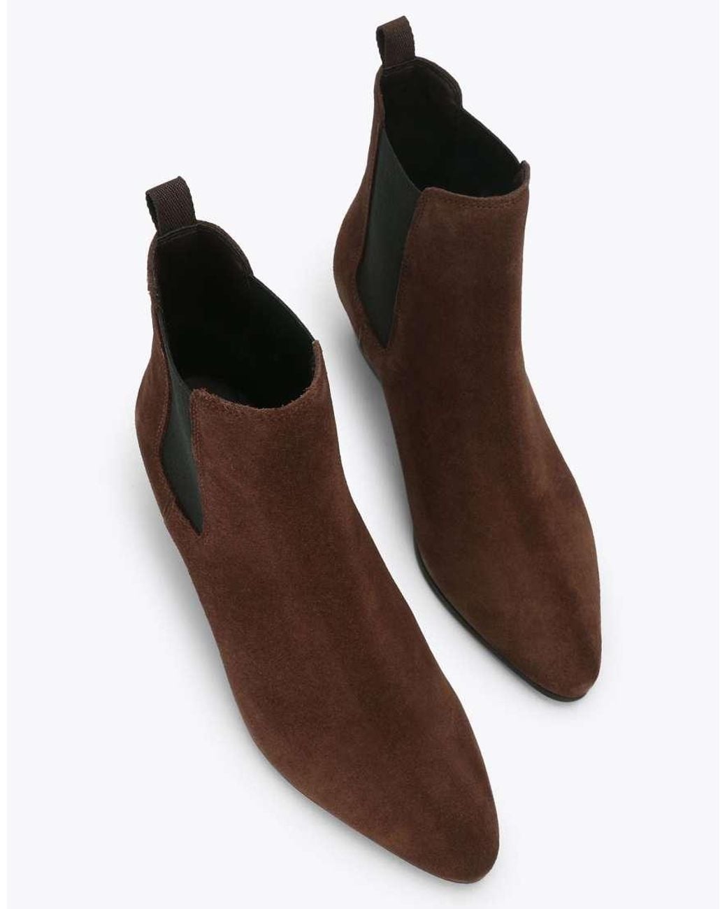 KG by Kurt Geiger Brown Topaz Low Ankle Boots