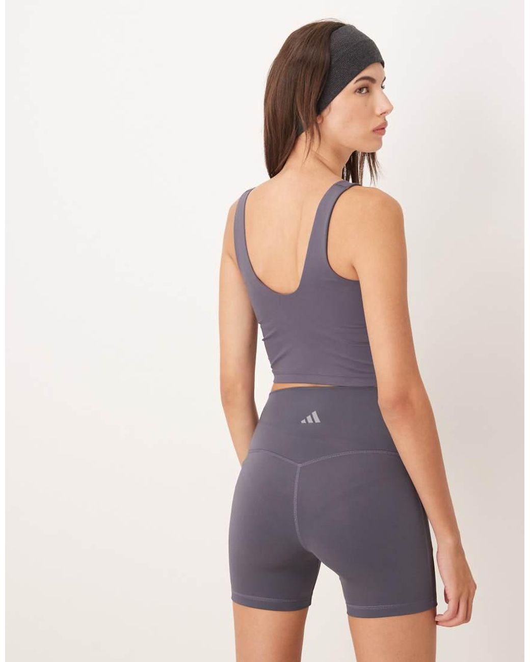 Adidas Originals Blue Three Stripes Studios Tank Top