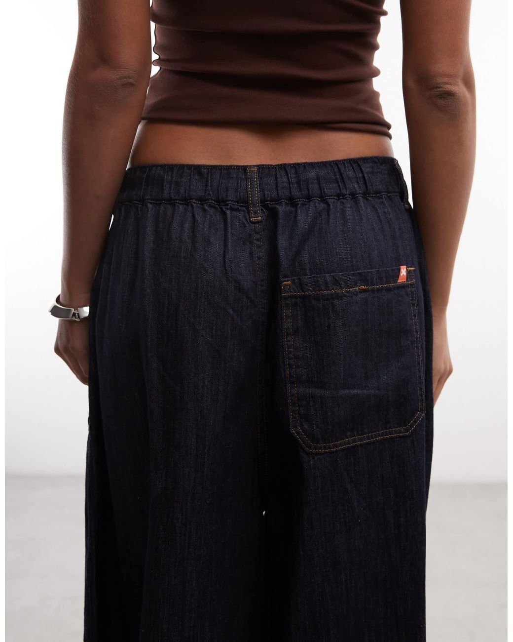 Collusion Blue Chambray Balloon Jeans