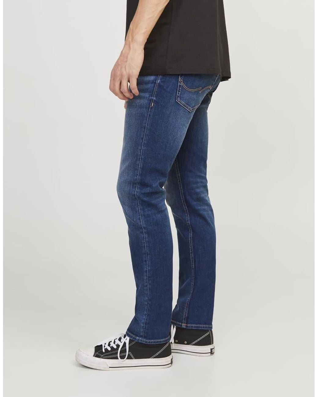 Jack & Jones Blue Slim Fit Jeans for men