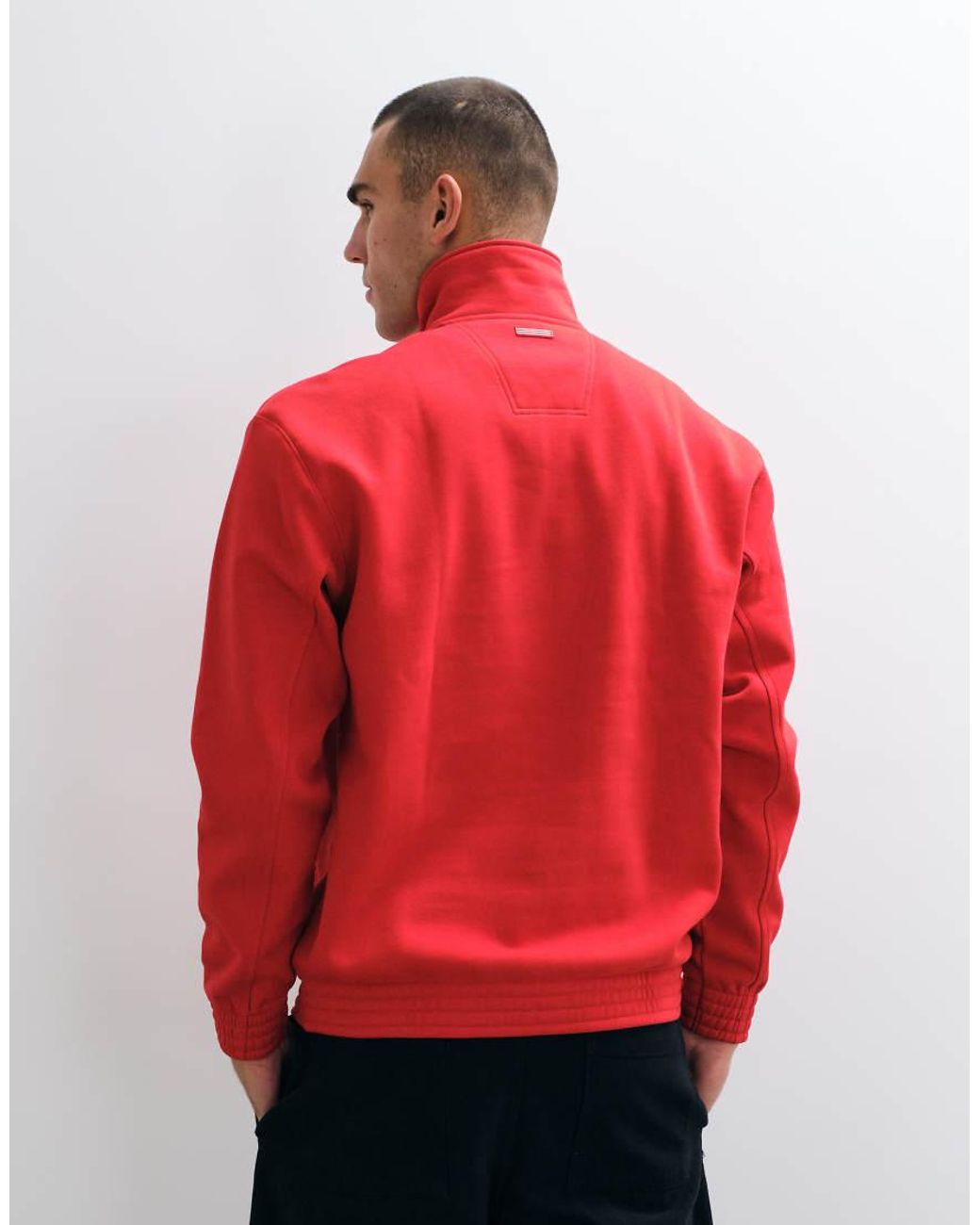 Adidas Originals Red Adidas Football Arsenal 26/27 Eqt Half Zip Top for men