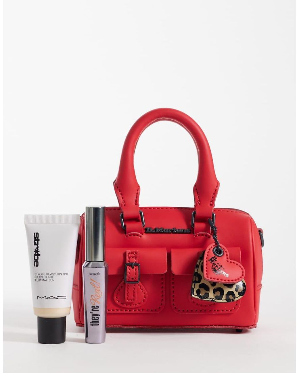 Dr. Martens Red Mini Top Handle Bag