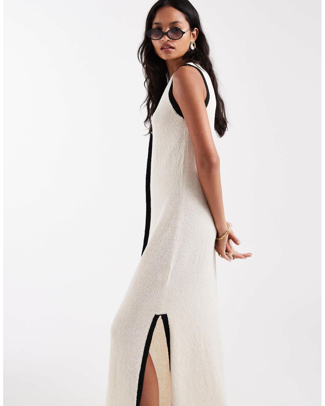 Robe longue 4th & Reckless en coloris Natural