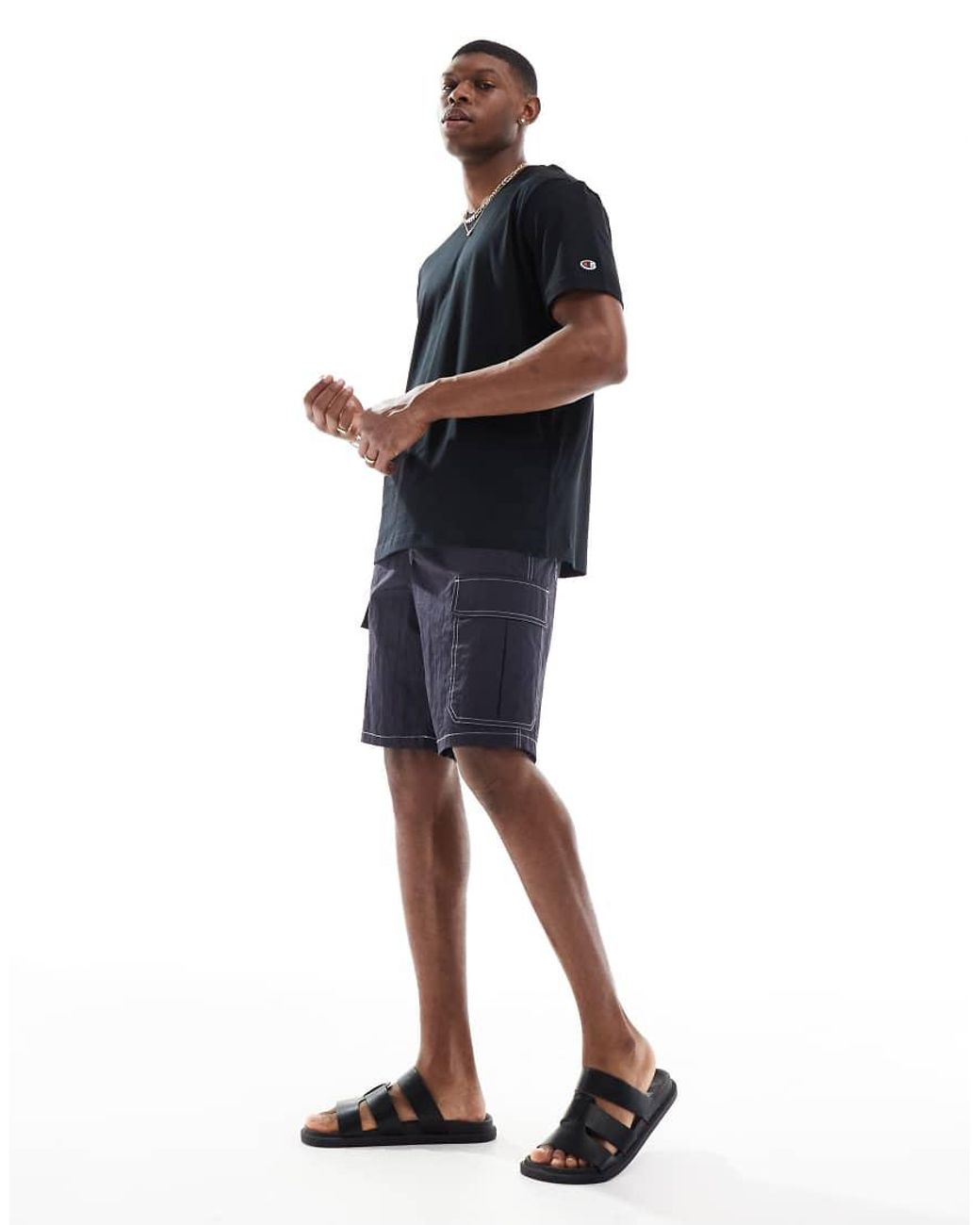 Champion Blue 2 Pack T-Shirt for men