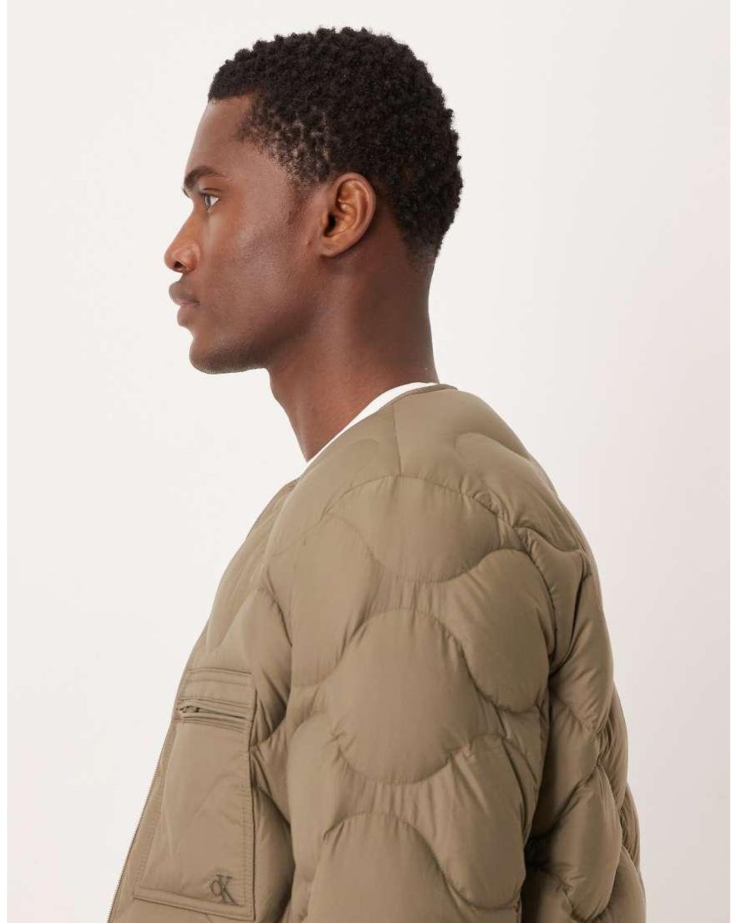 Calvin Klein Natural Feather Weight Padded Jacket for men