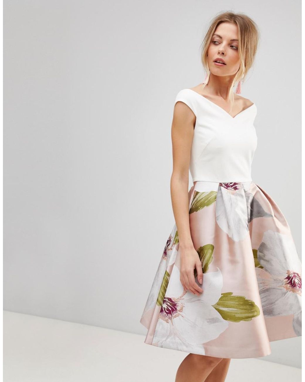 Ted Baker Valtia Full Dress In Chatsworth Jacquard | Lyst Canada