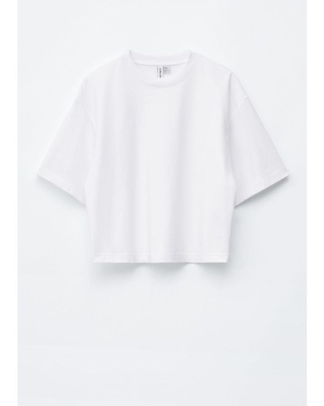 & Other Stories Gray Boxy Oversized T-shirt