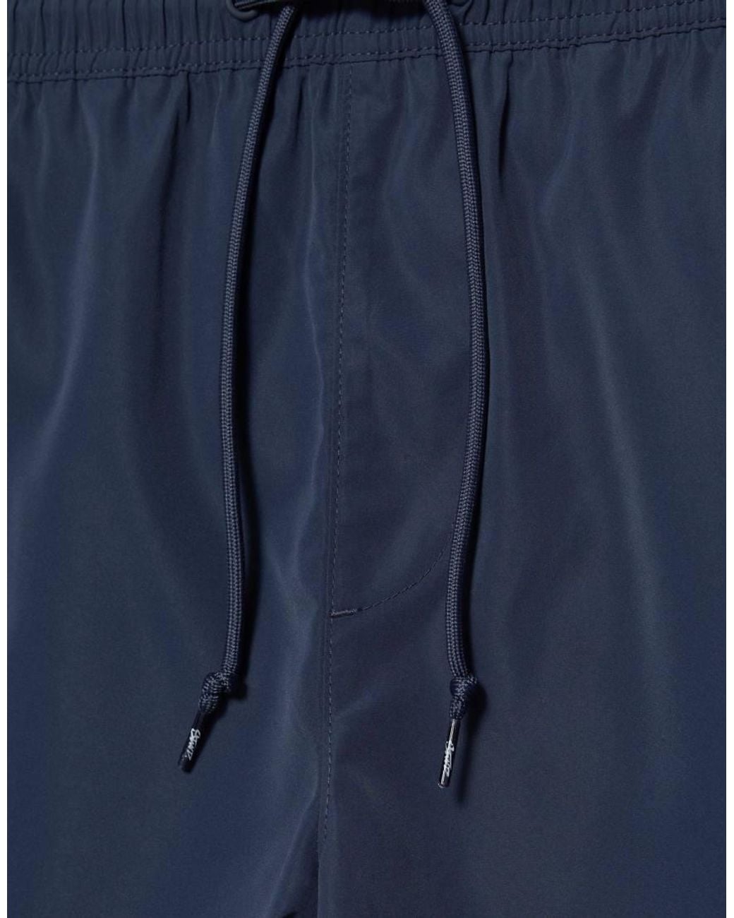 Pull&Bear Blue Basic Swimming Trunks for men