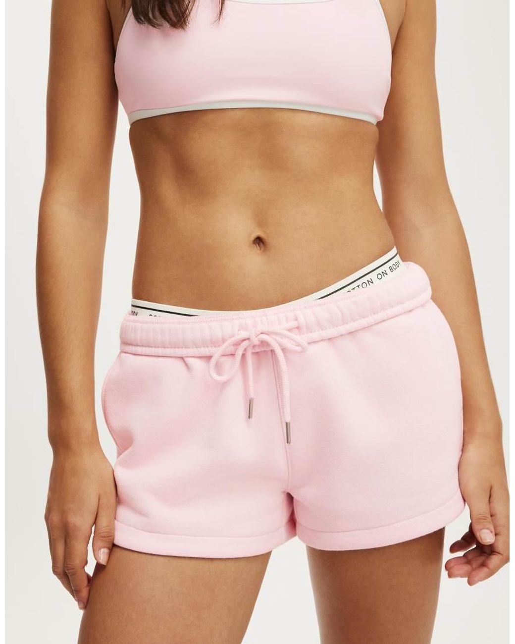 Cotton On Natural Plush Classic Mini Short