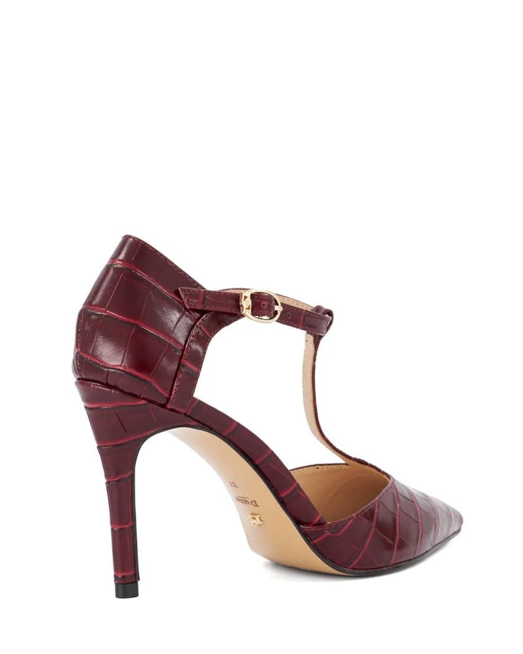 Dune Pink Castered Court Shoes