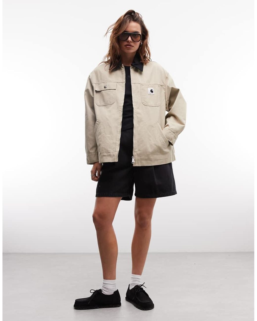 Carhartt Natural Dana Zip Through Jacket