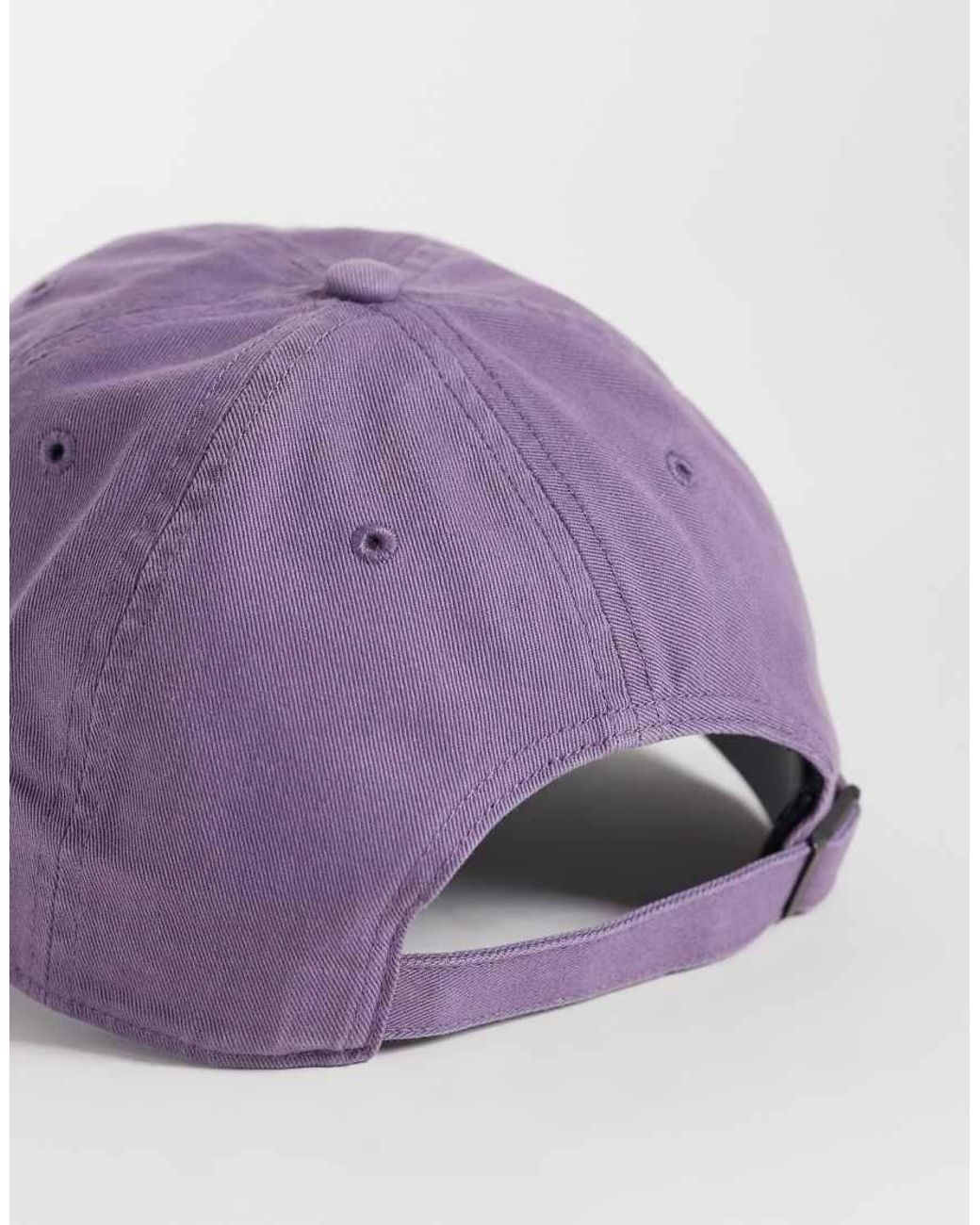 '47 Purple Ny Yankees Base Runner Mini Logo Clean Up Cap