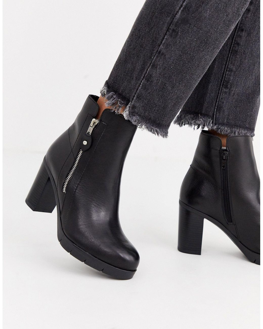 aldo booties black