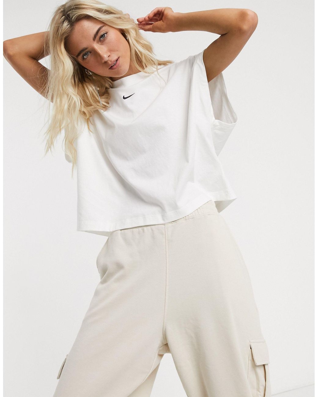 nike high neck shirt