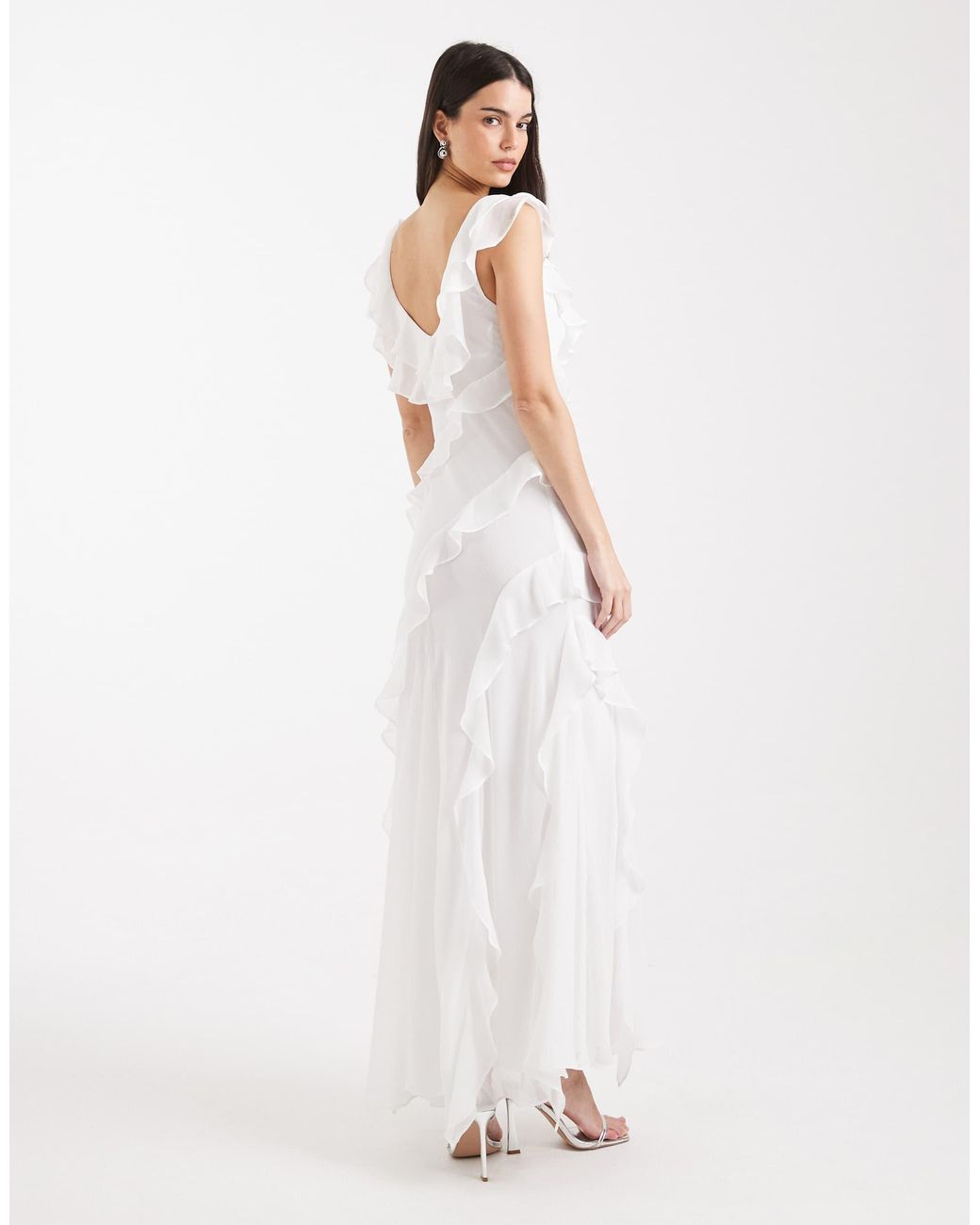 Robe Forever New en coloris White