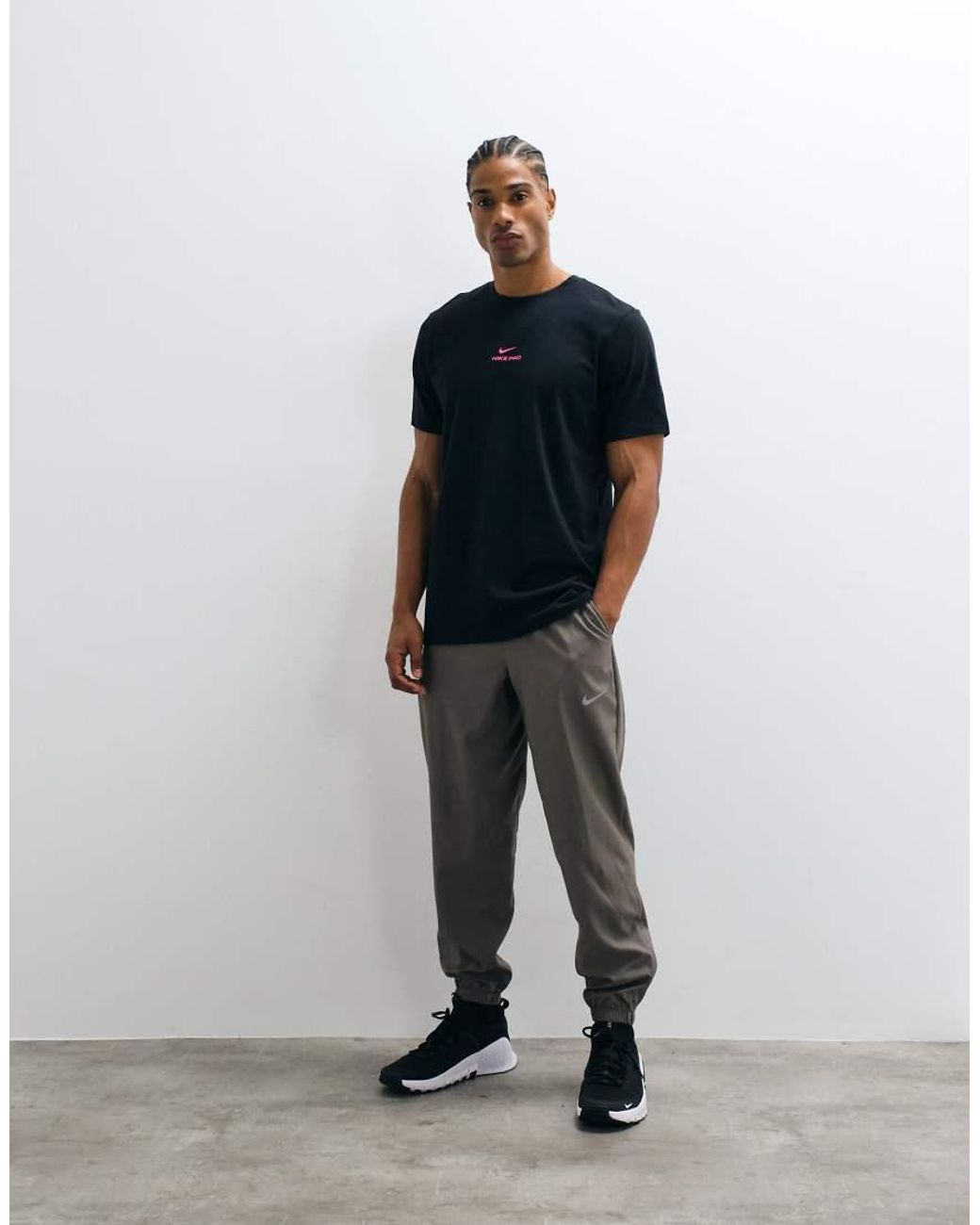 Nike Blue Pro Dri-Fit T-Shirt for men