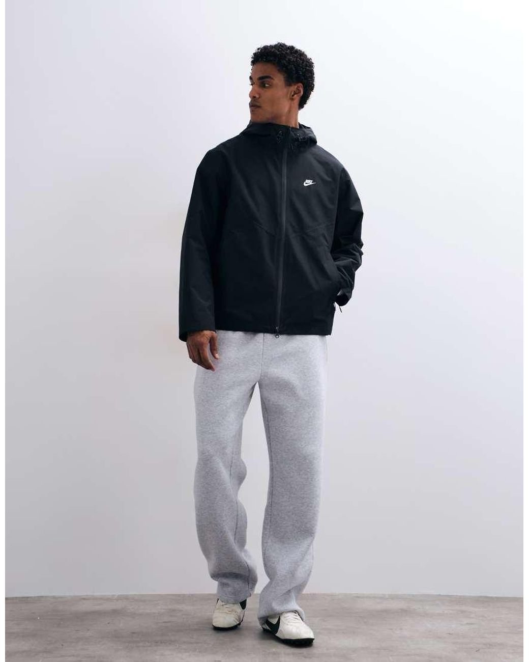 Nike Blue Windrunner Waterproof Hooded Jacket for men
