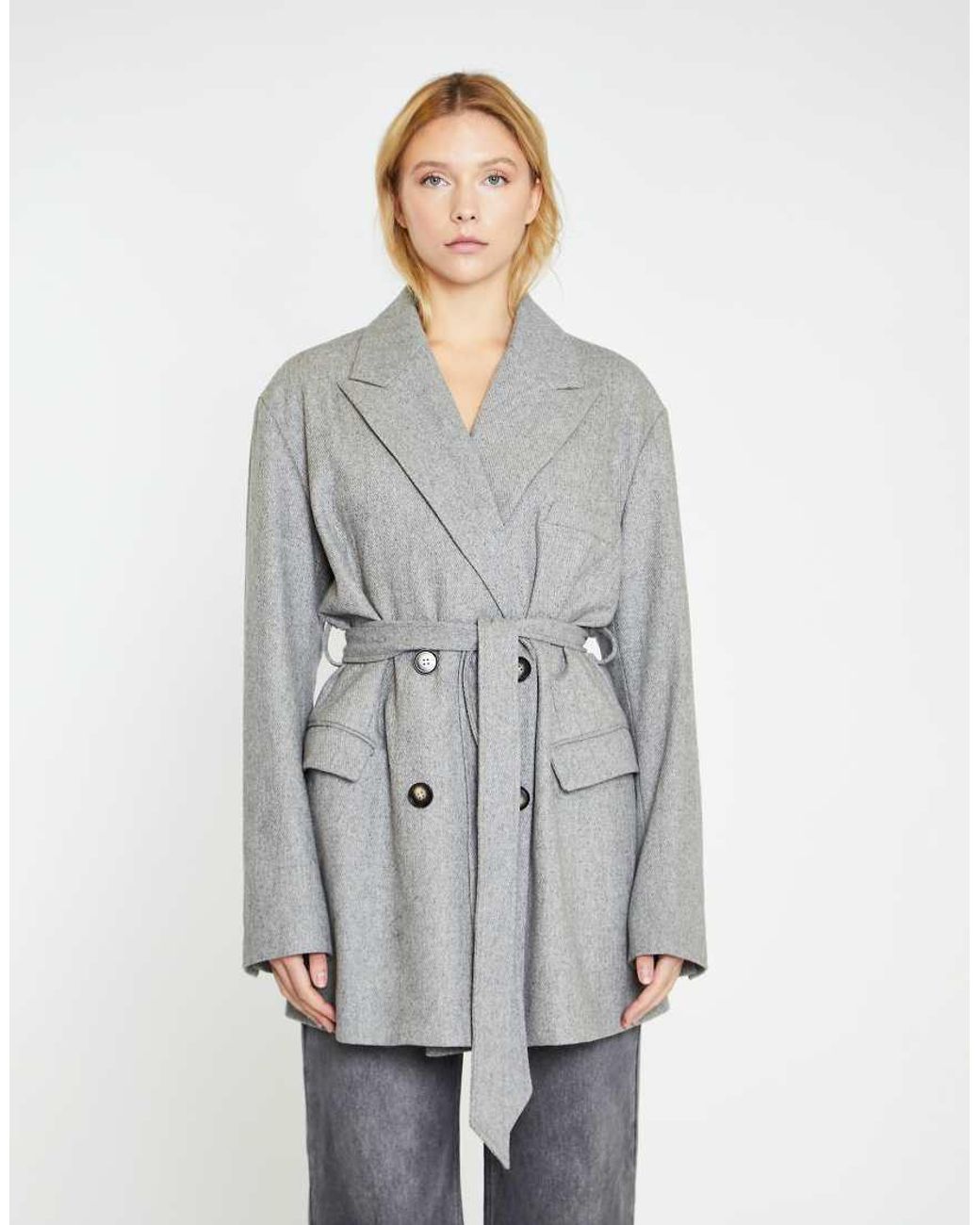 Glamorous Gray Coat