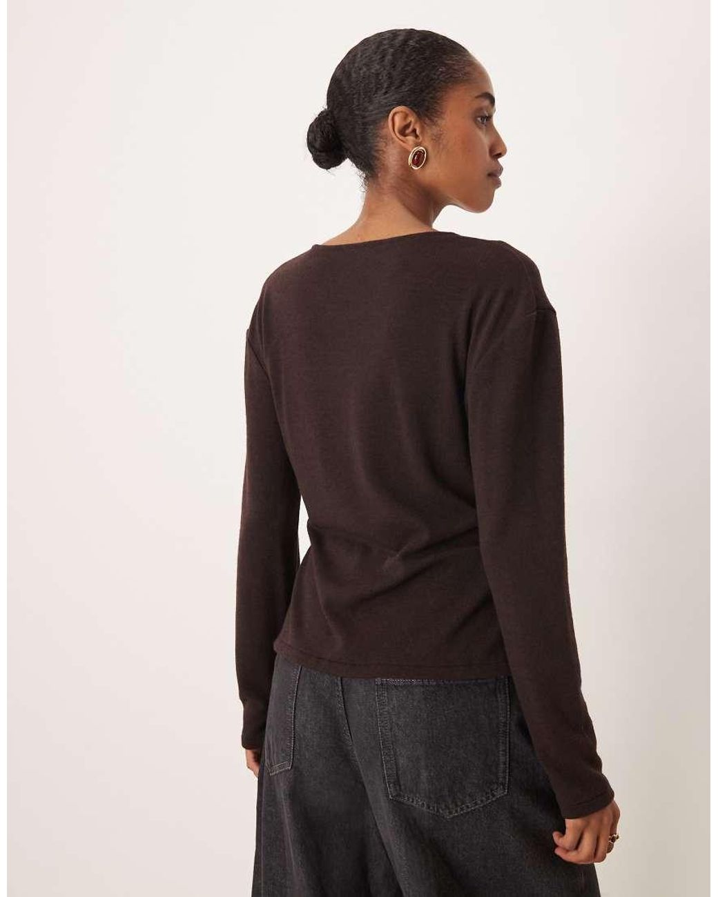 Mango Black Belted Fine Cardigan