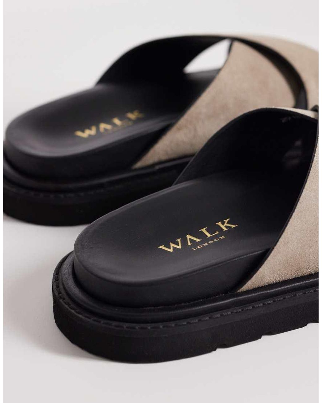 Walk London Multicolor Cross Strap Sandal