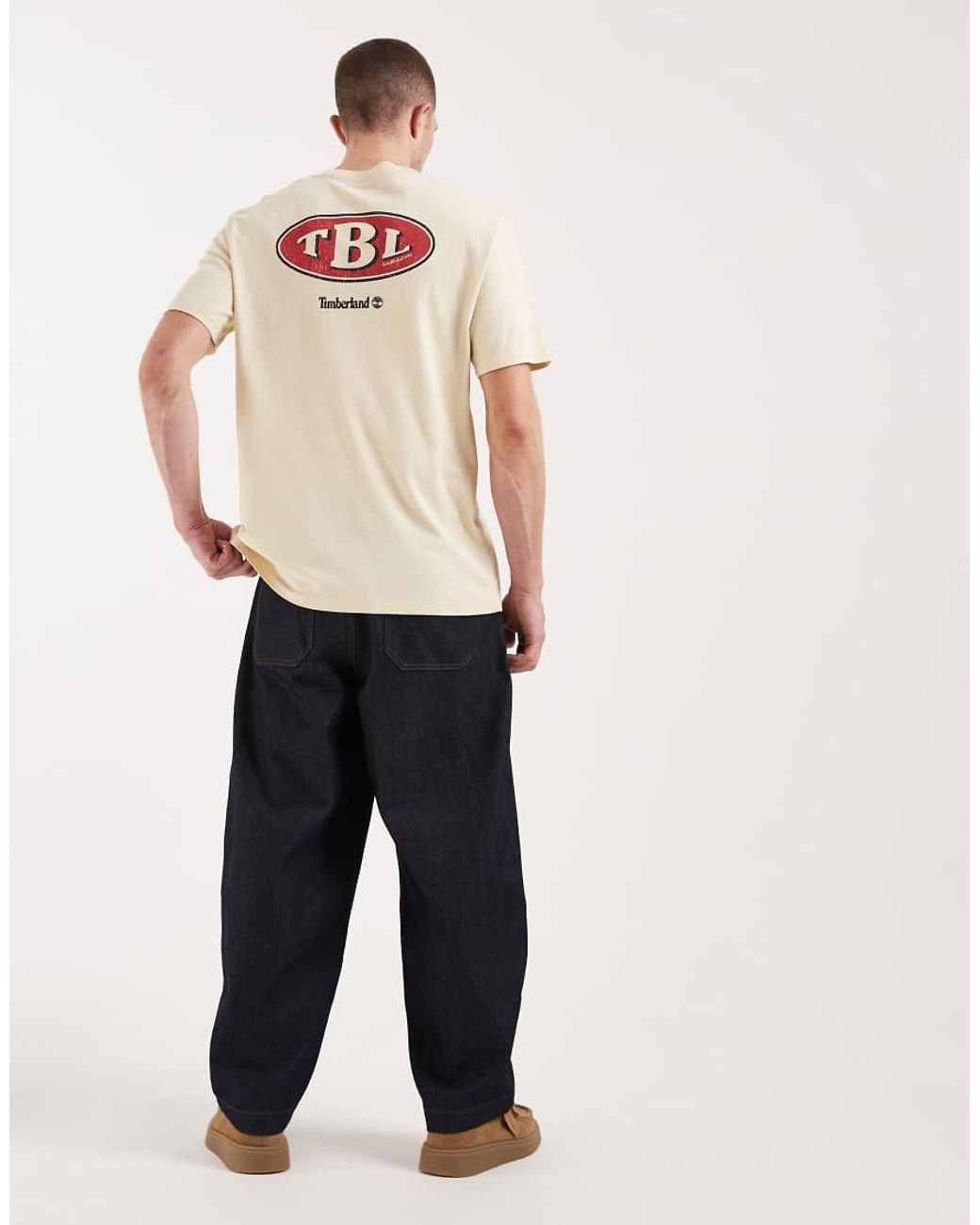 Timberland Natural Gas Station Back Graphic Tee for men