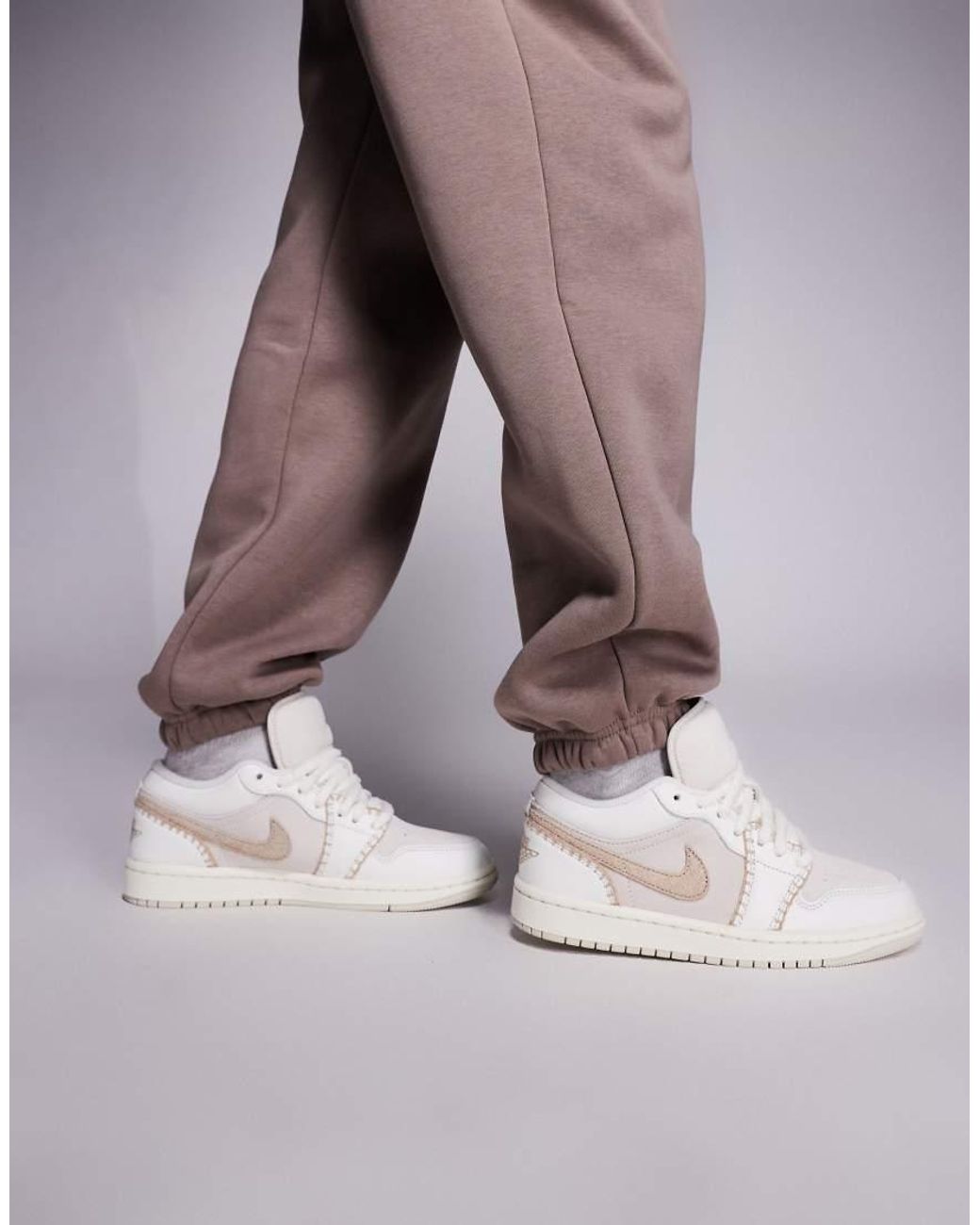 Nike Brown Nike Air 1 Low Trainers
