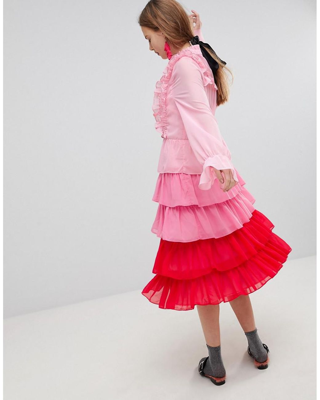 sister jane ruffle dress