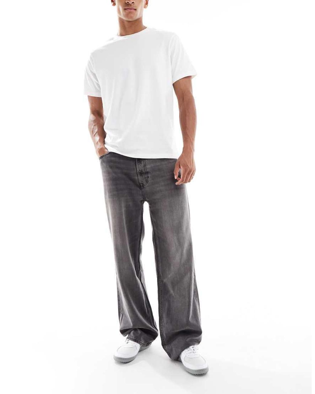 ASOS White Essentials 3 Pack Regular Fit T-shirts for men