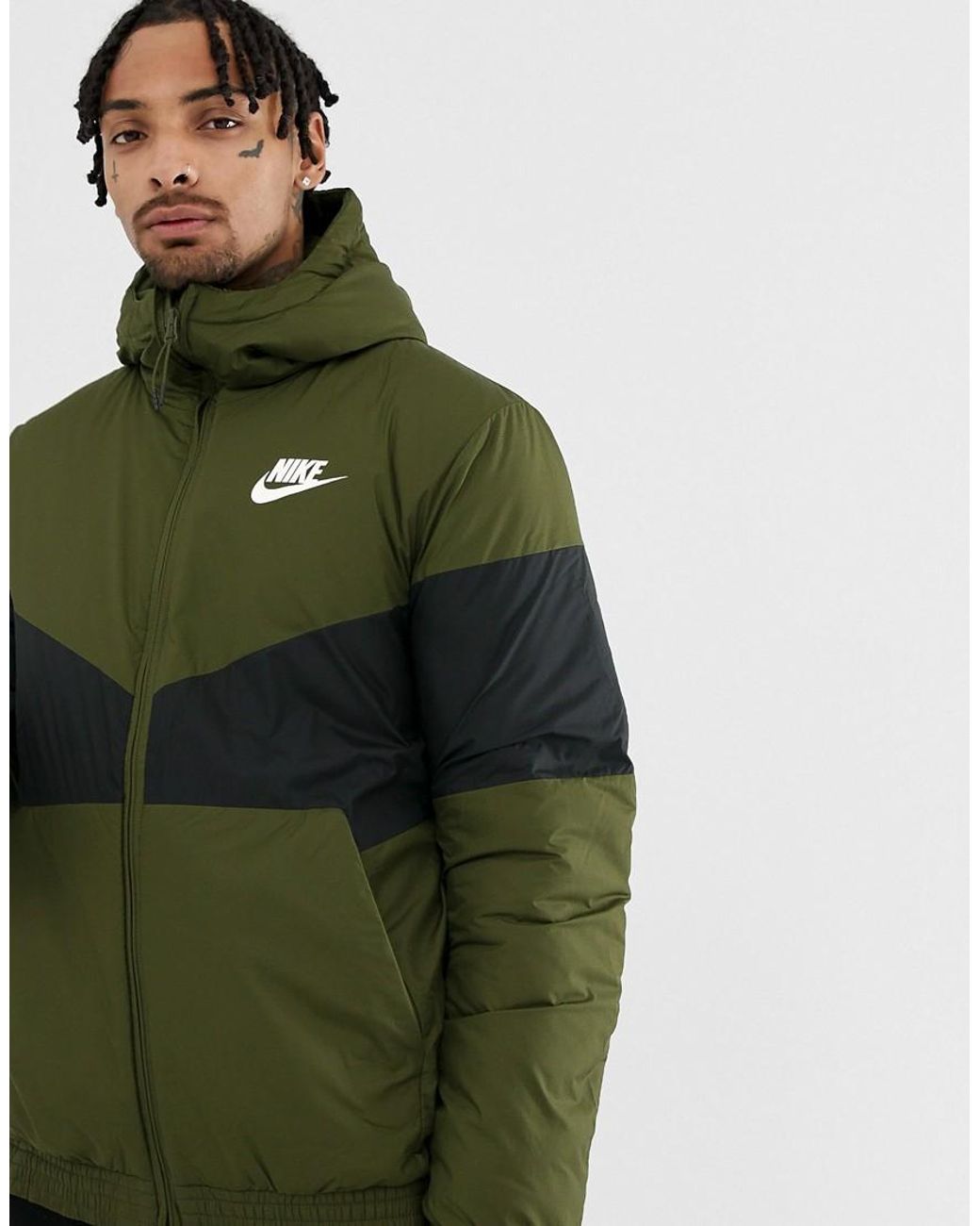 chaquetas nike verdes