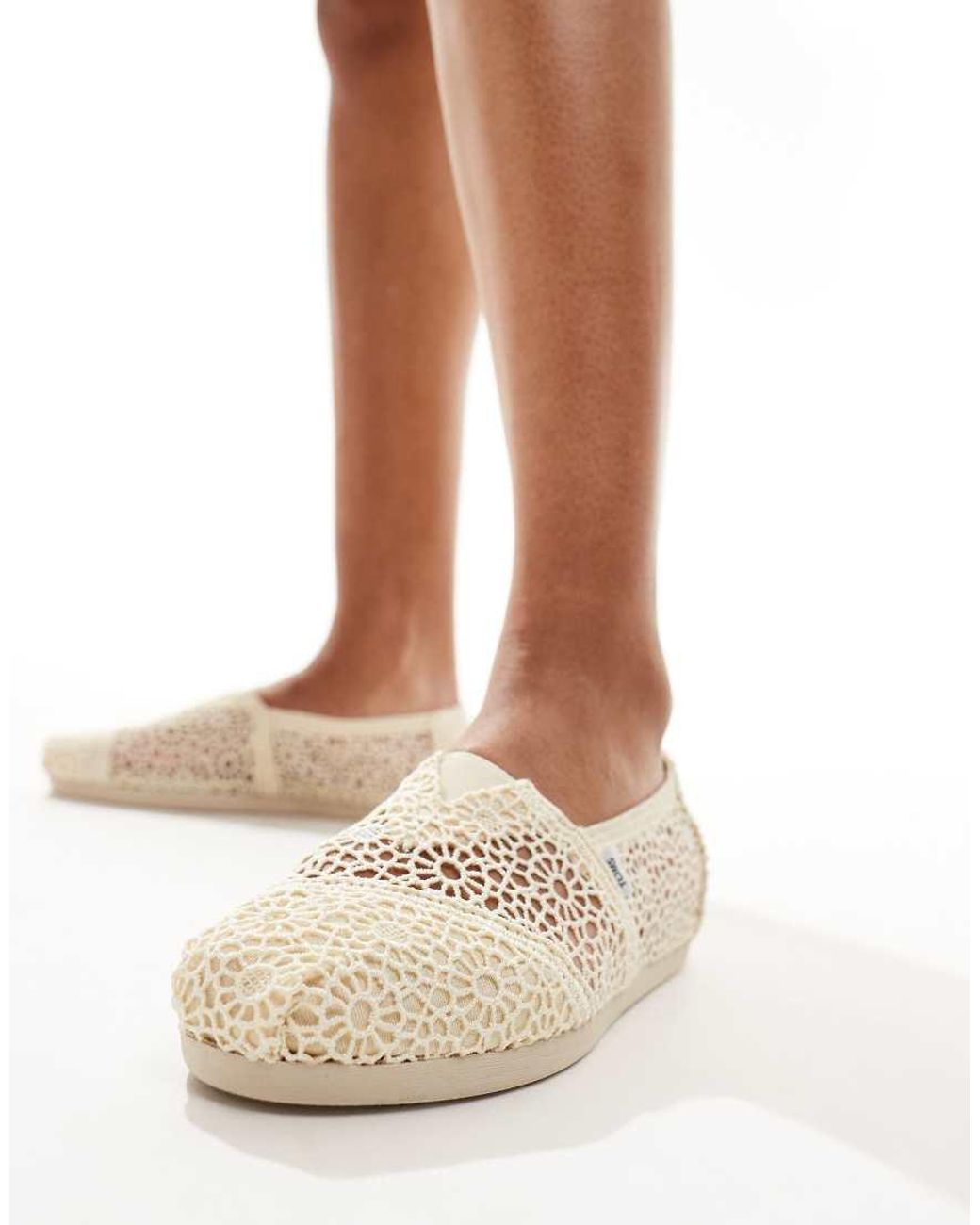 TOMS White Alpargata Espadrilles